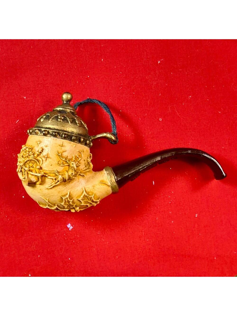 Santa’s Pipe - Hallmark Keepsake Ornament - 1985 - No Original Box